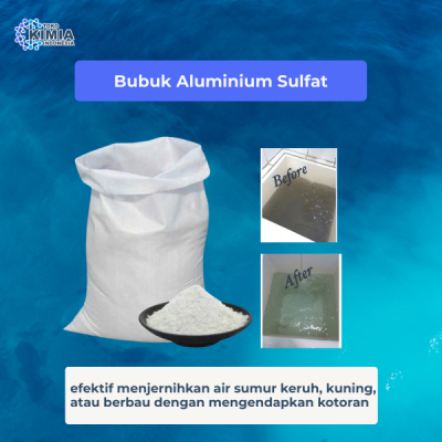 Bubuk Aluminium Sulfat 25KG